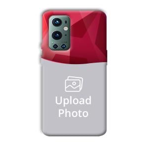 Pinkish Customized Printed Back Cover for OnePlus 9 Pro