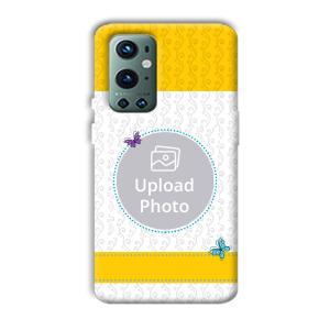 Butterflies & Yellow Customized Printed Back Cover for OnePlus 9 Pro