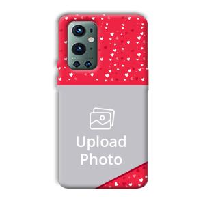 Dark Pink Customized Printed Back Cover for OnePlus 9 Pro