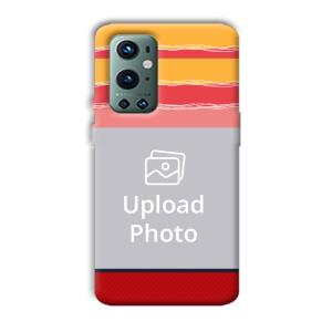 Yellow Pink Customized Printed Back Cover for OnePlus 9 Pro