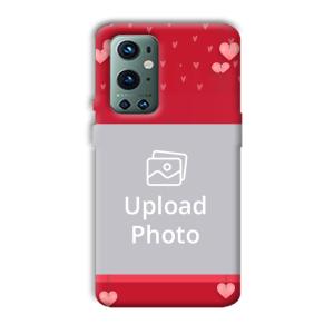 Red Pink  Customized Printed Back Cover for OnePlus 9 Pro