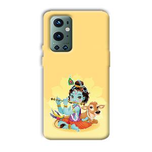 Baby Krishna Phone Customized Printed Back Cover for OnePlus 9 Pro