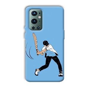 Cricketer Phone Customized Printed Back Cover for OnePlus 9 Pro