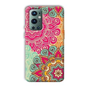 Floral Design Phone Customized Printed Back Cover for OnePlus 9 Pro