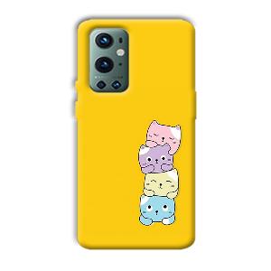 Colorful Kittens Phone Customized Printed Back Cover for OnePlus 9 Pro