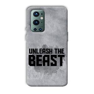 Unleash The Beast Phone Customized Printed Back Cover for OnePlus 9 Pro