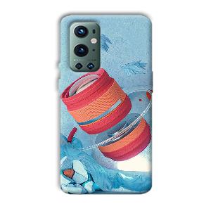 Blue Design Phone Customized Printed Back Cover for OnePlus 9 Pro