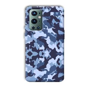 Blue Patterns Phone Customized Printed Back Cover for OnePlus 9 Pro