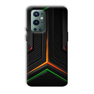 Black Design Phone Customized Printed Back Cover for OnePlus 9 Pro
