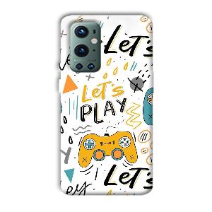 Let's Play Phone Customized Printed Back Cover for OnePlus 9 Pro