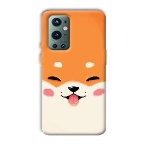 Smiley Cat Phone Customized Printed Back Cover for OnePlus 9 Pro