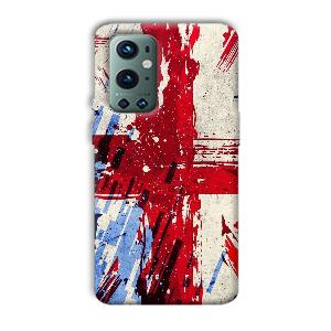 Red Cross Design Phone Customized Printed Back Cover for OnePlus 9 Pro