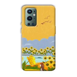Girl in the Scenery Phone Customized Printed Back Cover for OnePlus 9 Pro