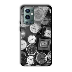 Alarm Clocks Customized Printed Glass Back Cover for OnePlus 9 Pro