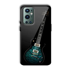 Neon Guitar Customized Printed Glass Back Cover for OnePlus 9 Pro