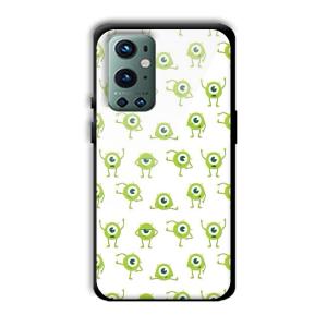 Green Eyes Customized Printed Glass Back Cover for OnePlus 9 Pro