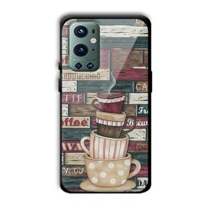Coffee Design Customized Printed Glass Back Cover for OnePlus 9 Pro