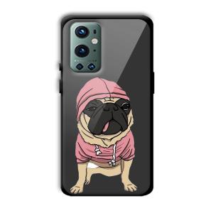 Cool Dog Customized Printed Glass Back Cover for OnePlus 9 Pro