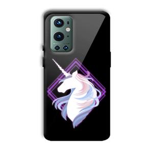 Unicorn Customized Printed Glass Back Cover for OnePlus 9 Pro