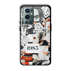 1985 Customized Printed Glass Back Cover for OnePlus 9 Pro