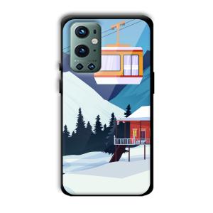 Holiday Home Customized Printed Glass Back Cover for OnePlus 9 Pro