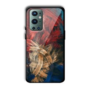 Painted Frame Customized Printed Glass Back Cover for OnePlus 9 Pro