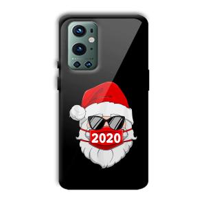 2020 Santa Customized Printed Glass Back Cover for OnePlus 9 Pro