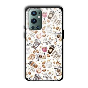 But Coffee First Customized Printed Glass Back Cover for OnePlus 9 Pro