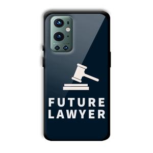 Future Lawyer Customized Printed Glass Back Cover for OnePlus 9 Pro