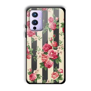 Wall of Flowers Customized Printed Glass Back Cover for OnePlus 9