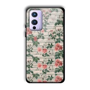 Flowers Customized Printed Glass Back Cover for OnePlus 9
