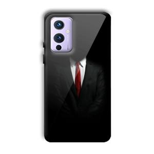 Hitman Customized Printed Glass Back Cover for OnePlus 9
