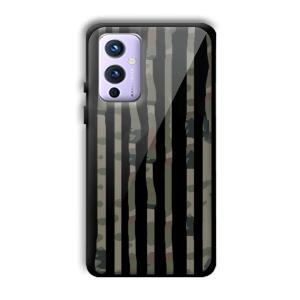 Camo Customized Printed Glass Back Cover for OnePlus 9