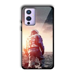 Interstellar Traveller Customized Printed Glass Back Cover for OnePlus 9