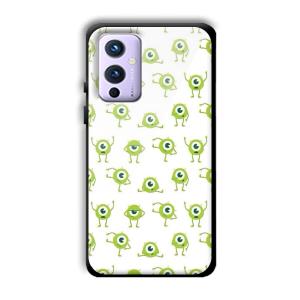Green Eyes Customized Printed Glass Back Cover for OnePlus 9