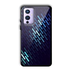 Blue Tiles Customized Printed Glass Back Cover for OnePlus 9