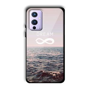 Infinite Dreams Customized Printed Glass Back Cover for OnePlus 9