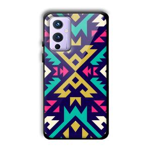 Arrows Abstract Customized Printed Glass Back Cover for OnePlus 9