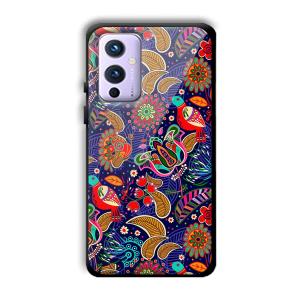 Animal Sketches Customized Printed Glass Back Cover for OnePlus 9