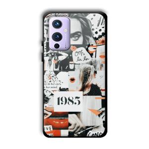 1985 Customized Printed Glass Back Cover for OnePlus 9