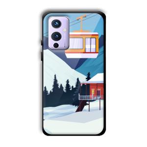 Holiday Home Customized Printed Glass Back Cover for OnePlus 9