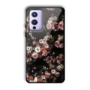 Flowers Customized Printed Glass Back Cover for OnePlus 9