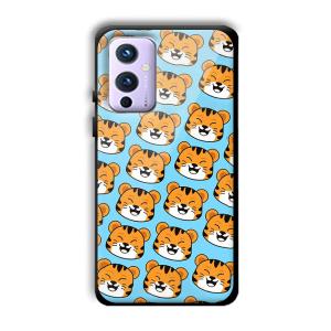 Laughing Cub Customized Printed Glass Back Cover for OnePlus 9