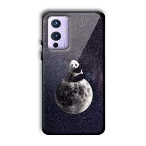 Astronaut Panda Customized Printed Glass Back Cover for OnePlus 9