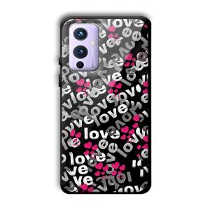 Love Customized Printed Glass Back Cover for OnePlus 9