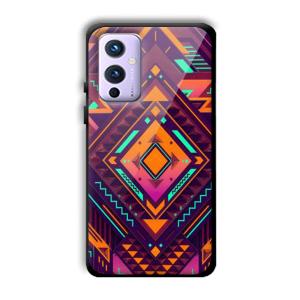 Purple Prism Customized Printed Glass Back Cover for OnePlus 9