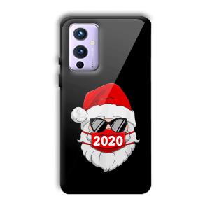 2020 Santa Customized Printed Glass Back Cover for OnePlus 9