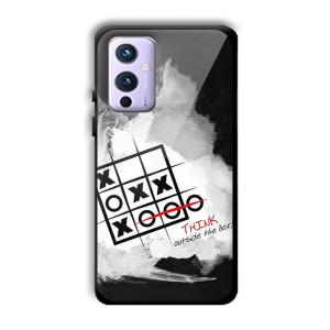 Think Outside the Box Customized Printed Glass Back Cover for OnePlus 9