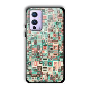Green Maze Customized Printed Glass Back Cover for OnePlus 9