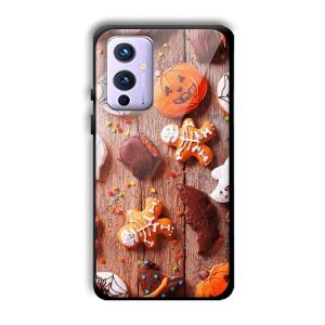 Gingerbread Customized Printed Glass Back Cover for OnePlus 9